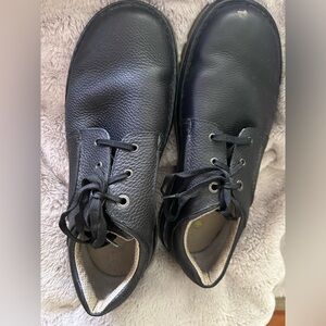 mens dr martens black leather loafers size 13